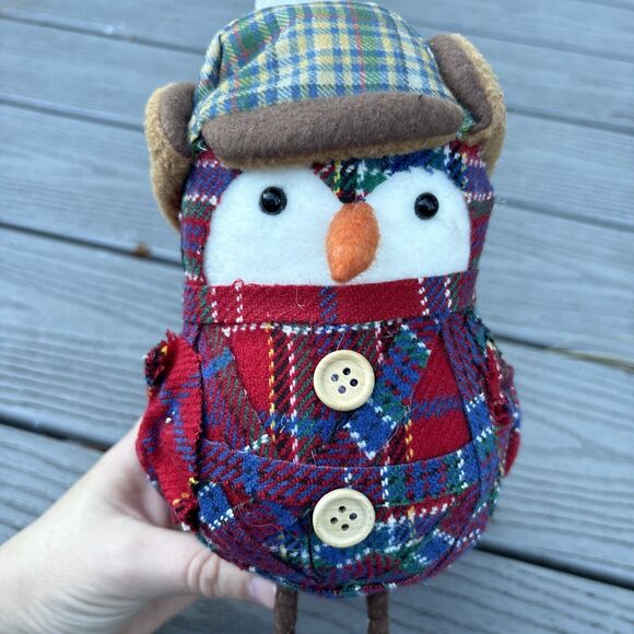 target featherly friends bird Plaid Winter holiday Christmas - Picture 6 of 8